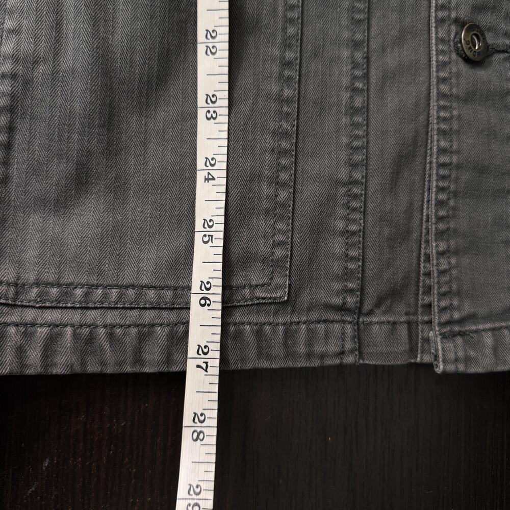 Harley Davidson Shirt Jacket Mens Large Chore Coat Button Up Biker Workwear - Picture 14 of 15